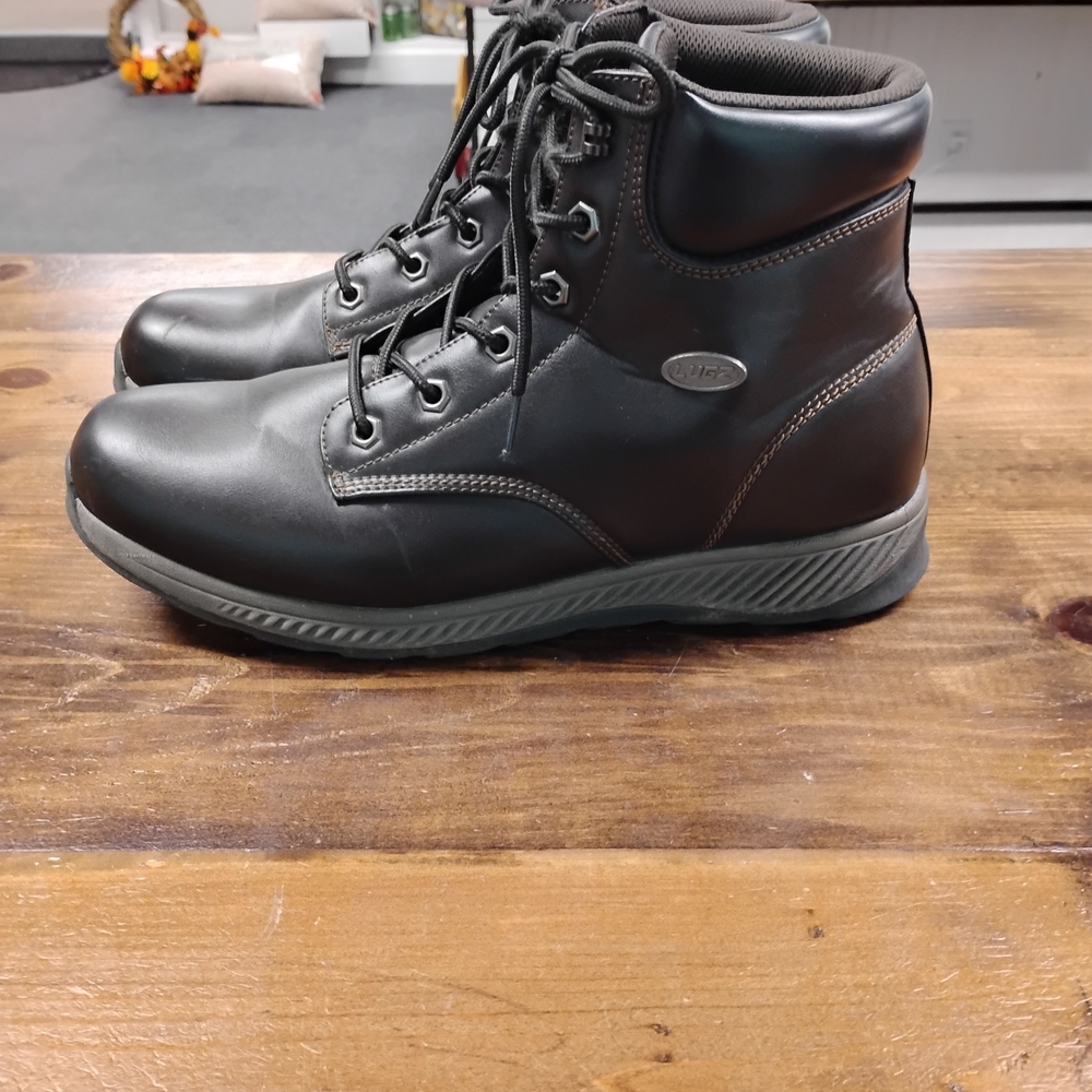 Lugz Dark Brown Leather Boots